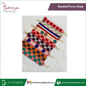 Sangle de sac perlée faite à la main de qualité supérieure, ornée de paillettes, longueur personnalisable, pour sacs à main tendance - Product Image 3