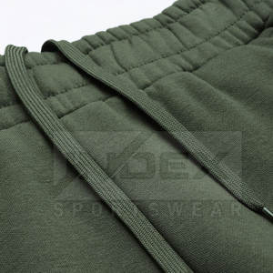 Venta caliente de los hombres de ajuste Regular transpirable ligero chándal 100% algodón cómodo cremallera ropa de entrenamiento de moda sólido - Product Image 6