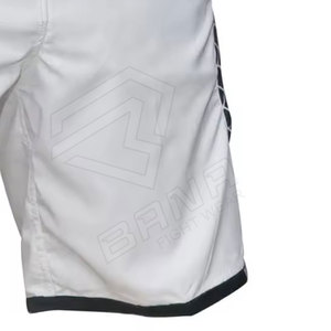 Pantalones cortos de boxeo MMA informales transpirables para hombres-Entrenamiento físico de algodón 100% de secado rápido de ajuste personalizado de alta calidad - Product Image 5