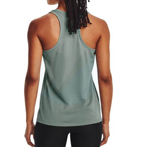 Camiseta sin mangas de color sólido informal para mujer al mejor precio, ropa de gimnasio activa transpirable - Product Image 4