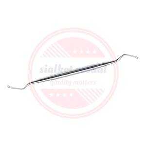 Curettes chirurgicales dentaires d'os d'acier inoxydable sonde dentaire de sondes à double extrémité à vendre - Product Image 6