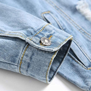 Vente en gros de qualité supérieure veste d'hiver respirante confortable veste en jean pour hommes en vente en ligne - Product Image 6