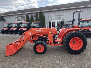 รถแทรคเตอร์ขนาดเล็กสำหรับฟาร์ม4WD L4701 2018 Kubota 70HP เครื่องยนต์ Massey 4x4คุณสมบัติที่สำคัญได้แก่ปั๊มและกระปุกเกียร์ - Product Image 2