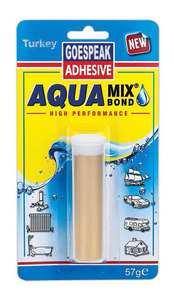 La masilla epoxi Aqua Mix Bond prácticamente arregla todo Todos los metales cerámica madera vidrio cemento plásticos se adhiere a superficies húmedas - Product Image 6