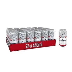 Imported Budweiser Beer - 330ml <b>Bottles</b>, 24-Pack - Product Image 6
