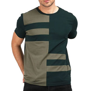 Camiseta de verano 2025 para hombre, camiseta de manga corta de algodón con estampado holgado 100% de algodón puro, camiseta de manga corta para hombre - Product Image 1