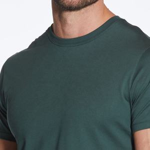 Professional Manufacturer's Men's 100% Cotton T-Shirt Comfortable O-Neck Short-Sleeve Formal Style Plain Cotton T-shirt for men - Product Image 2