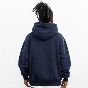 Sweats à capuche en gros de haute qualité pour sweat à capuche brodé Logo personnalisé polaire Streetwear sweat à capuche en coton mélangé pour hommes - Product Image 2