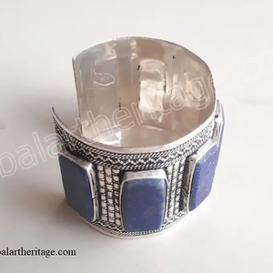 ชนเผ่าอัฟกานิสถานกำไล kuchi เครื่องประดับทำด้วยมือสร้อยข้อมือโบฮีเมียนสำหรับผู้หญิงแฟชั่น - Product Image 1