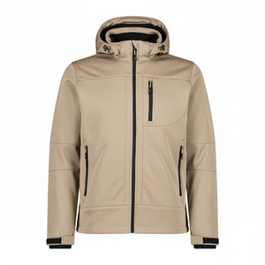 Factory Price OEM Warm Softshell Jacket Men's Custom Logo Casual Outdoor <b>Travel</b> Coat Wholesale Bulk Windbreaker Softshell Jacket - Product Image 1