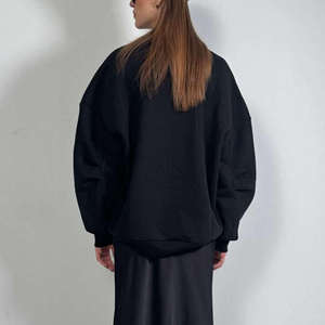 Sudaderas de Invierno Tejidas Extra Grandes para Mujer, Cuello Alto, Sudaderas con Capucha, Tops de Viscosa/Poliéster, ODM - Product Image 2