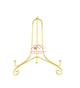 Support de plaque métallique d'accessoires de cuisine d'affichage de plaque métallique fait main fini noir - Product Image 6