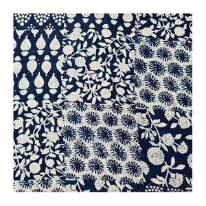 Vente en Gros Anti-Boulochage Brossé Imprimé Polaire Indigo Bloc Impression Tissus Large Usage Doux Polyester Taches Vertes Conception Léopard Tissé - Product Image 2