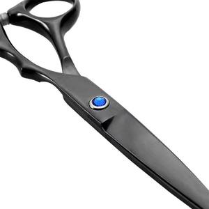 Tijeras de Barbero Profesionales, Suaves y Precisas, con Cuchillas Afiladas, Duraderas, Herramienta de Estilismo para Salón, Uso Profesional, Acero Inoxidable, Ligeras - Product Image 5