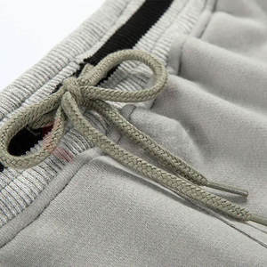 Chándales de algodón OEM 100% para hombre, conjuntos de Jogger de invierno para adultos con Sudadera con capucha, pantalón de retazos, chándal con estampado de joggers apilados de talla grande - Product Image 4