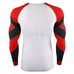 Camisetas de compresión de algodón para culturismo, ropa deportiva, camisetas de compresión para hombre, personalizadas - Product Image 2