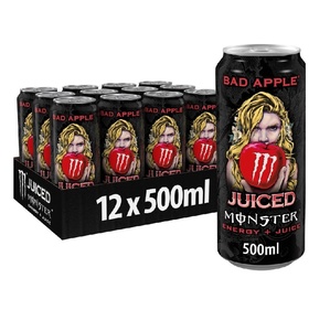 Bebida Energética Monster Energy Sabor Manzana Mala, Lata de 500 ml, Bebida Energética Refrescante para Suministro en Supermercados - Product Image 6