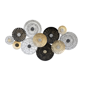 Arte de pared de Metal, decoración colgante de pared, piezas de decoración del hogar, colgantes de pared de Metal de alta calidad de lujo, artes de proveedor indio - Product Image 4