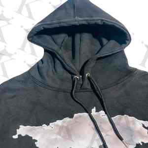 Personalizado Hombres DTG DTF Sublimación Rhinestone Sudaderas con capucha Streetwear Pullover Sudadera Moda OEM ODM Fabricante - Product Image 3