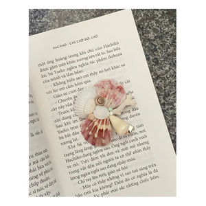 Charmantes pinces à cheveux coquillage faites à la main au Vietnam, pinces à cheveux décoratives de poche avec des coquillages naturels, superbes pinces à cheveux coquillage - Product Image 3