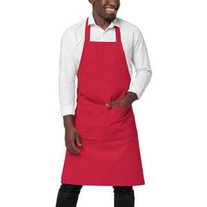 Tablier de cuisine robuste avec sangles utilitaires, poches profondes, couleurs personnalisables, logo unisexe pour un usage quotidien, cuisine, barbecue, vente en gros - Product Image 3