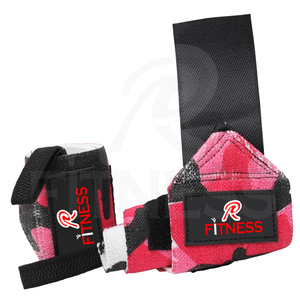 Sangles de poignet rembourrées en coton pour la musculation, le powerlifting et l'entraînement de force - Product Image 5