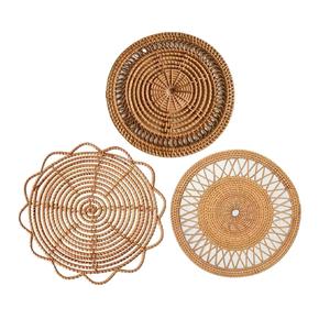 Panier mural Décor Bowl Mat Coaster servant des collations ou comme un accent décoratif lors de rassemblements. - Product Image 1