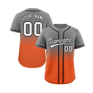 Camiseta Deportiva Unisex de Béisbol, Estilo Hip Hop, Holgada, Transpirable, de Secado Rápido, Antibacteriana, con Cuello en V, 100% Poliéster - Product Image 3