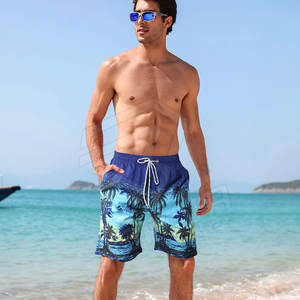 Shorts de Baño Personalizados al por Mayor para Hombre, 100% Algodón, Transpirables, Impermeables, de Secado Rápido, Ecológicos y Modernos para la Playa - Product Image 3