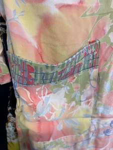 Robe Kimono en Crêpe de Soie pour Femme, Style Sari Indien Fait Main, Luxe Léger, Bohème, Ouverte sur le Devant, Taille Élastique, Tenue d'Été Décontractée - Product Image 4