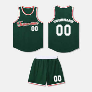 Uniforme de basketball réversible de qualité supérieure 2025, grande taille, nouveau style, respirant, personnalisable par sublimation, nom de l'équipe, sans manches, 100% - Product Image 4