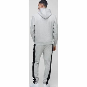 Survêtement pour homme Sweat-shirt imprimé bouffant Sweat à capuche évasé et ensembles de pantalons Pantalon de survêtement empilé - Product Image 2