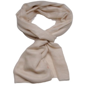 Bufanda 100% Cachemira, Tamaño 70*200, Colores Naturales, Manta de Moda Suave para Invierno, Chal Hijab para Mujer, Tejido Liso - Product Image 1