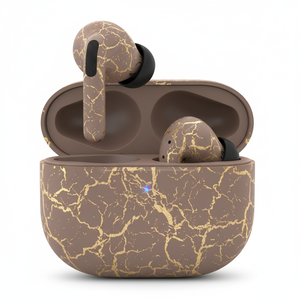 Estuche Rígido con Diseño de Mármol para Auriculares Intrauditivos Buds Live con Indicador LED para 5.1, Resistente al Agua IPX4 - Product Image 3