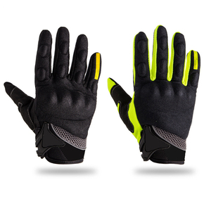 Gants de moto en cuir véritable respirant hommes gants de course de Moto hors route peau de vache Motocross pour toutes les saisons gants imperméables - Product Image 1