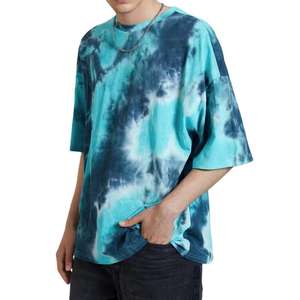 Summer Heavyweight Oversized 240 Gsm 100% Cotton <b>Tie</b> Dye t Shirt Men Designer Blank Tiedye Tshirt - Product Image 1
