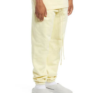 กางเกงวอร์มขายดีสำหรับผู้ชาย เอวยางยืด ทรงตรง น้ำหนักเบา ใส่สบาย เหมาะสำหรับใส่ลำลองกลางแจ้งในฤดูหนาว ผ้าฟลีซ - Product Image 4