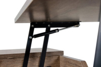 Table basse moderne multifonctionnelle pliante à plateau relevable avec compartiment de rangement caché pour station de vente en gros de meubles de salon