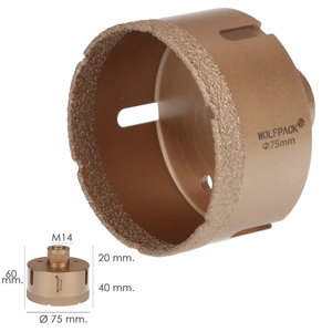 โคโรนา ไดมานเต้ M14 O/ 75 มม. ดรายคัท - Product Image 2