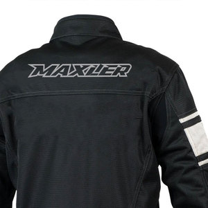 Blouson d'été pour moto pour hommes et femmes, équipement de moto avec rembourrage de protection, tissu Cordura, visibilité nocturne améliorée - Product Image 5