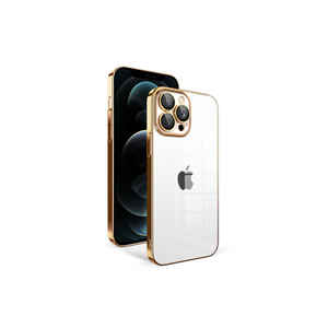 Coque en silicone TPU premium Netzy pour iPhone 12 Pro Max, protection de l'appareil photo, cadre coloré, pare-chocs compatible 7 Plus 8 Plus 14 Plus - Product Image 1