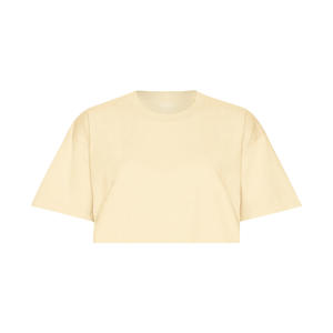 Camiseta de Manga Larga con Cuello Redondo y Bordado para Mujer, Talla Grande, 100% Algodón Orgánico, Transpirable, Ecológica, Informal - Product Image 2