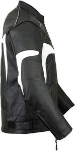 แจ็กเก็ตขี่จักรยานหนังแฟชั่นสำหรับผู้ชาย, แจ็กเก็ตมอเตอร์ไซด์เสื้อแจ็กเก็ตระบายอากาศมีซิป - Product Image 6