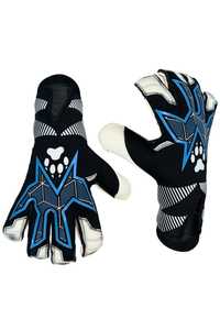 Gants de gardien de but anti-dérapant poignée Latex paume coupe négative approvisionnement direct d'usine pour les scènes extérieures - Product Image 3