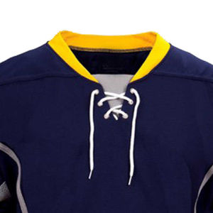 Maillot de hockey sur glace fabriqué en usine de haute qualité Nom de l'équipe Logo Vêtements imperméables pour joueurs de hockey sur glace Offre Spéciale Service OEM disponible - Product Image 5