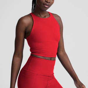 Vêtements de sport, vêtements de sport pour femmes, haut de yoga de qualité supérieure, logo personnalisé, haut de yoga pour femmes en vente - Product Image 6