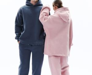 Wholesale 2024 Unisex 100% Cotton Winter Pullover <b>Hoodie</b> Solid Design with Pocket <b>Plain</b> Dyed for <b>Men</b> & Women OEM Available - Product Image 4