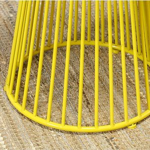 Modern Antique Wrought Iron Coffee <b>Table</b> <b>Small</b> Living Room Decorative <b>Side</b> <b>Table</b> Metal Mesh Wire Bedroom Home Furniture - Product Image 2