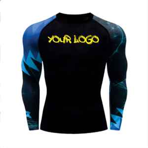 Équipement d'entraînement au combat de bonne qualité Rash Guard personnalisé pour hommes à prix raisonnable Meilleure vente Rash Guard - Product Image 2