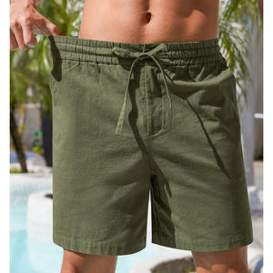 กางเกงว่ายน้ำขาสั้นผู้ชาย, ผ้าคาดเอวยางยืดแห้งเร็วระบายอากาศได้ดีมีกระเป๋าสำหรับโต้คลื่นชายหาดฤดูร้อน - Product Image 2